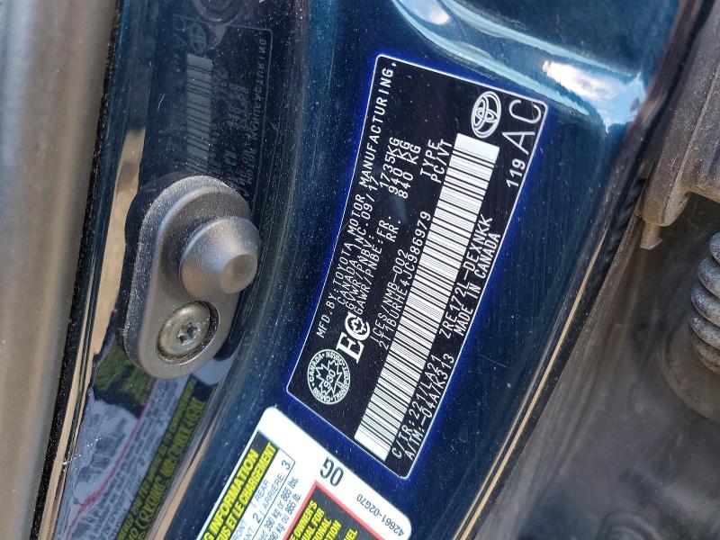 51707716 :رقم المزاد ، 2T1BURHE4JC986979 vin ، 2018 Toyota Corolla مزاد بيع