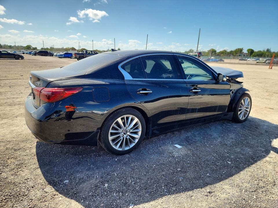 2021 Infiniti Q50 მანქანა იყიდება აუქციონზე, vin: JN1EV7BP9MM704659, აუქციონის ნომერი: 51288646