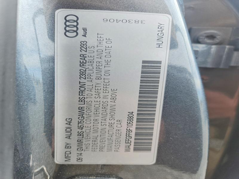2015 Audi A3 მანქანა იყიდება აუქციონზე, vin: WAUEFGFF8F1058804, აუქციონის ნომერი: 47706396