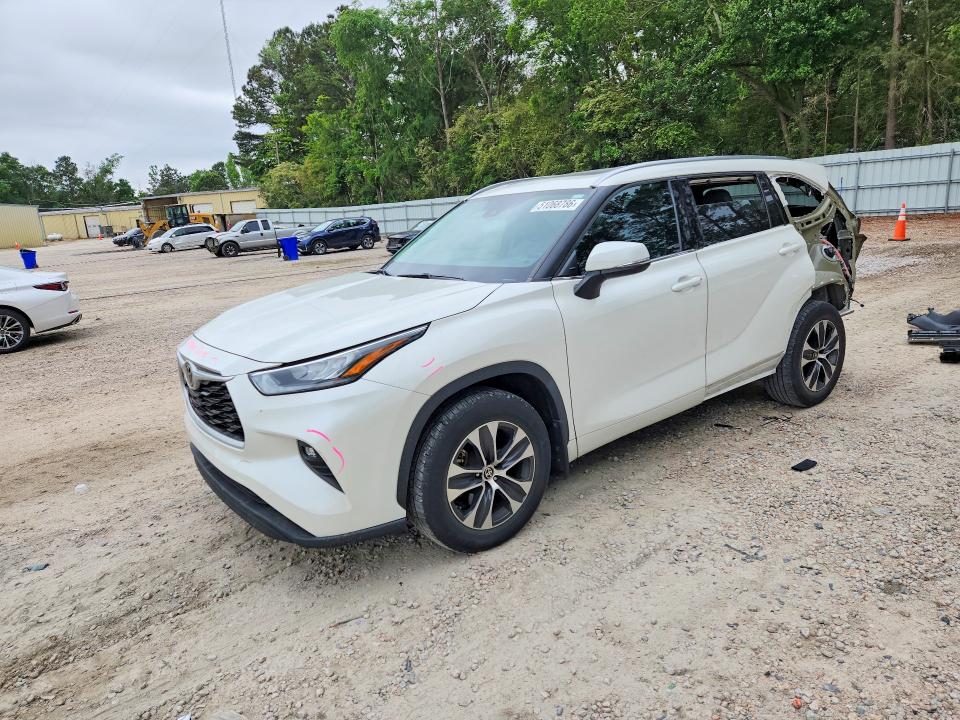 2020 Toyota Highlander მანქანა იყიდება აუქციონზე, vin: 5TDHZRBH5LS521250, აუქციონის ნომერი: 51068786