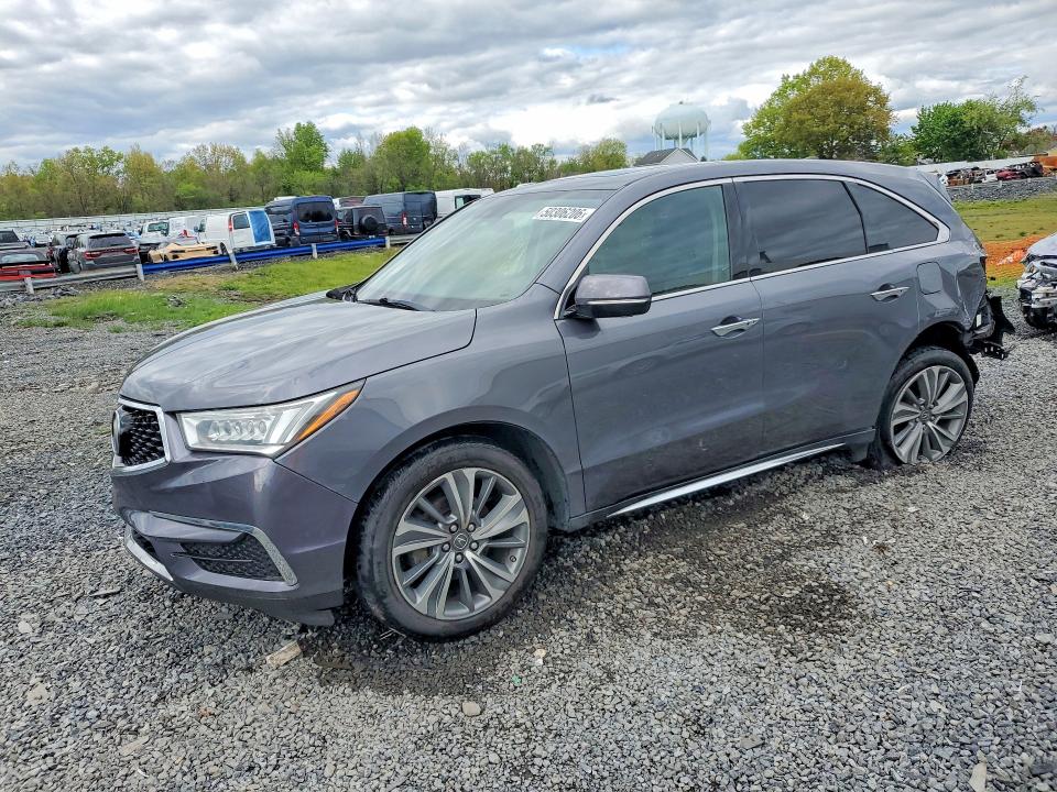 50306206 :رقم المزاد ، 5FRYD4H59HB017941 vin ، 2017 Acura Mdx مزاد بيع