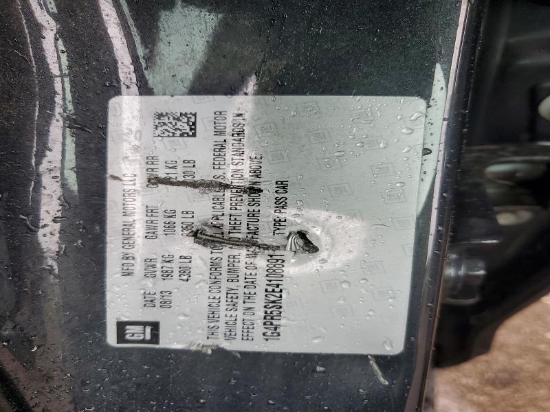 51084946 :رقم المزاد ، 1G4PR5SK2E4108891 vin ، 2014 Buick Verano مزاد بيع