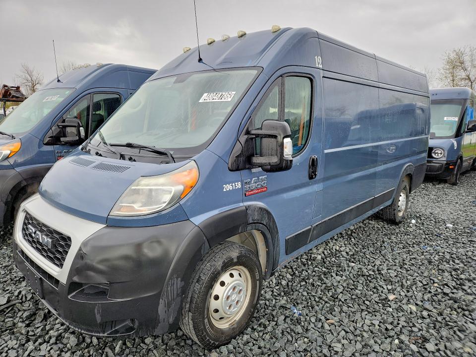 Продажа на аукционе авто 2021 Ram Promaster 3500, vin: 3C6FRVJG8ME503515, номер лота: 48048786