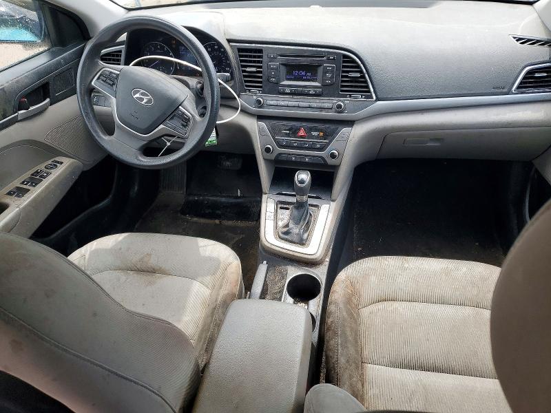 51951786 :رقم المزاد ، 5NPD74LFXHH193616 vin ، 2017 Hyundai Elantra مزاد بيع