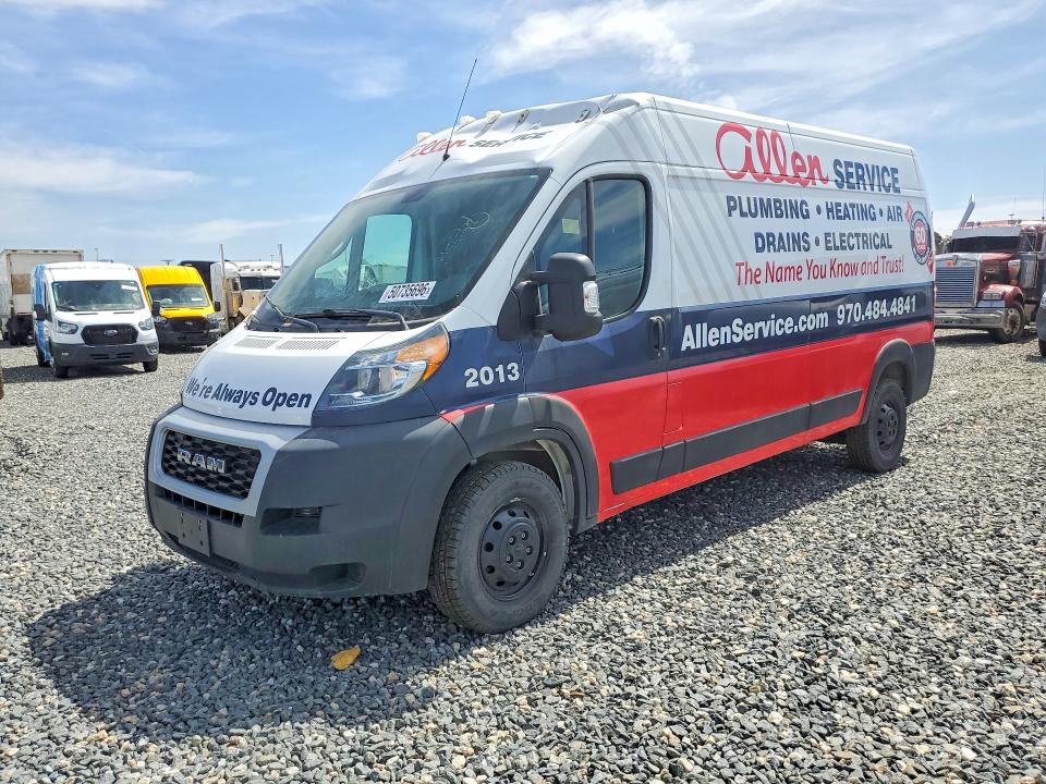 Auction sale of the 2021 Ram Promaster 2500, vin: 3C6LRVDG3ME512685, lot number: 50735696