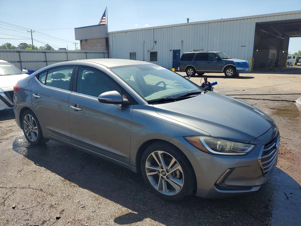 49977206 :رقم المزاد ، KMHD84LF0HU151079 vin ، 2017 Hyundai Elantra مزاد بيع