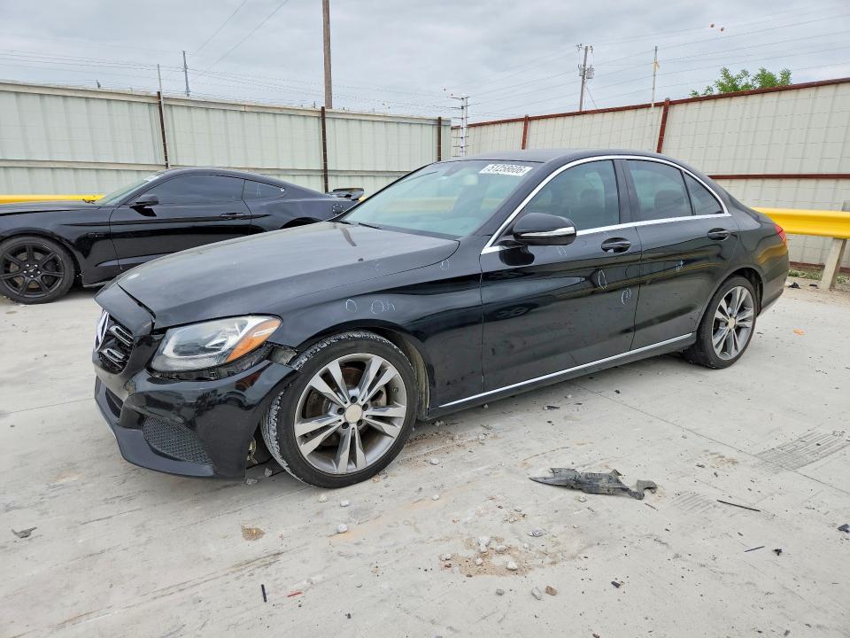 51258606 :رقم المزاد ، 55SWF4JB8FU054817 vin ، 2015 Mercedes-benz C مزاد بيع