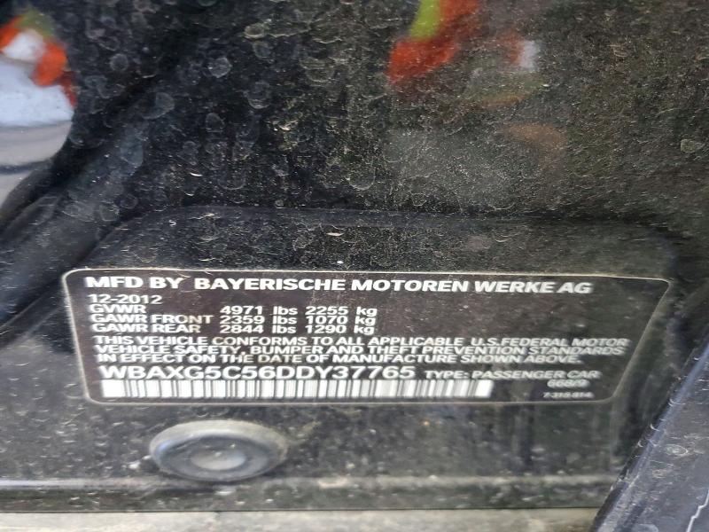Продажа на аукционе авто 2013 Bmw 528, vin: WBAXG5C56DDY37765, номер лота: 51707986