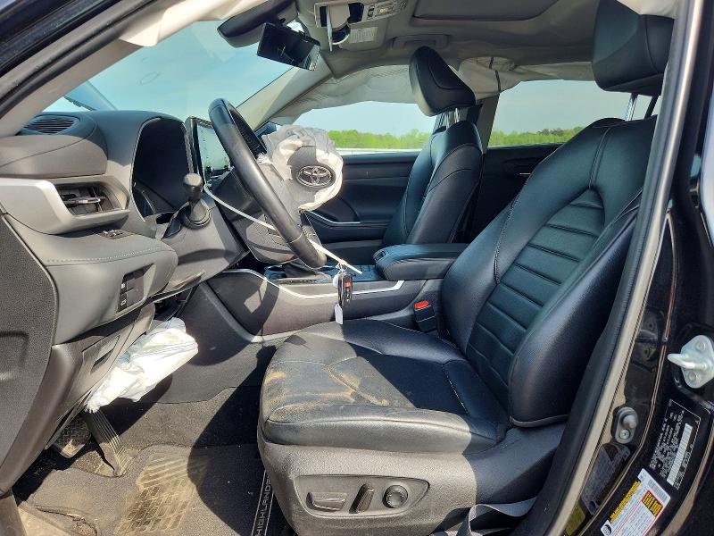 2022 Toyota Highlander Hybrid მანქანა იყიდება აუქციონზე, vin: 5TDGBRCH0NS074683, აუქციონის ნომერი: 50217686