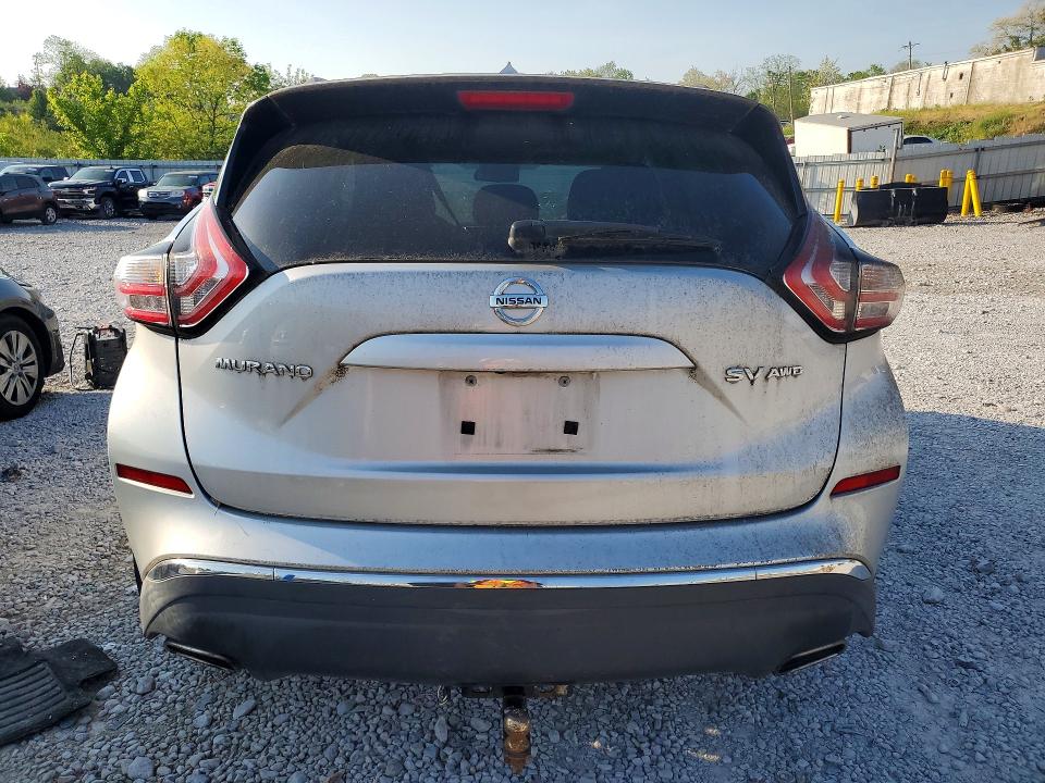 51343796 :رقم المزاد ، 5N1AZ2MH8FN242113 vin ، 2015 Nissan Murano مزاد بيع