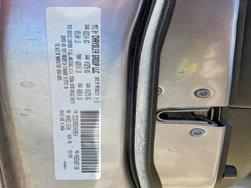 48582816 :رقم المزاد ، 2C3CDXBG8DH689814 vin ، 2013 Dodge Charger مزاد بيع