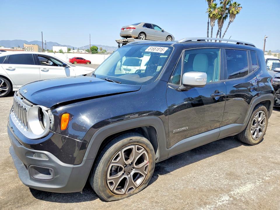 Продажа на аукционе авто 2016 Jeep Renegade, vin: ZACCJADT3GPE10185, номер лота: 51661816