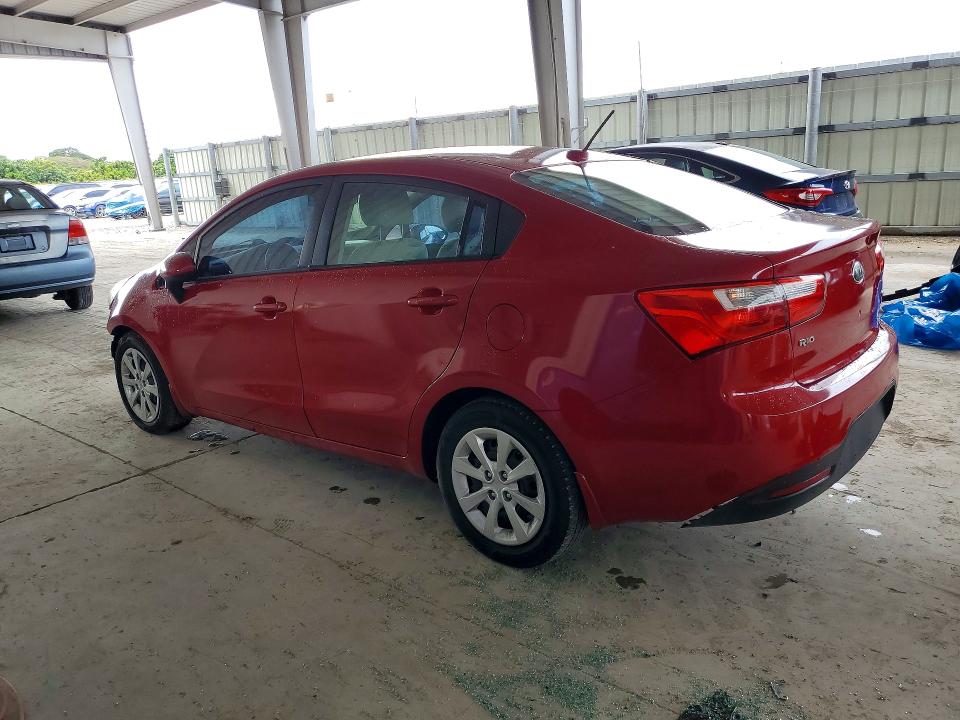 2013 Kia Rio მანქანა იყიდება აუქციონზე, vin: KNADM4A38D6312444, აუქციონის ნომერი: 49216326