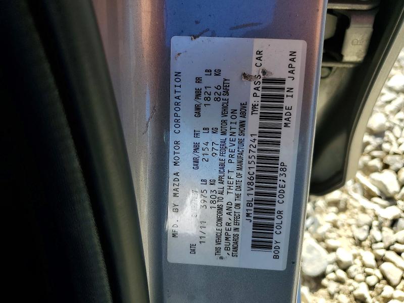 Aukcja sprzedaży 2012 Mazda 3, vin: JM1BL1V86C1557241, numer aukcji: 49058116