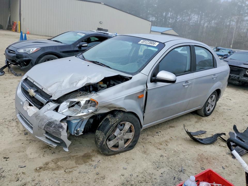 2007 Chevrolet Aveo მანქანა იყიდება აუქციონზე, vin: KL1TD56697B188257, აუქციონის ნომერი: 49123906