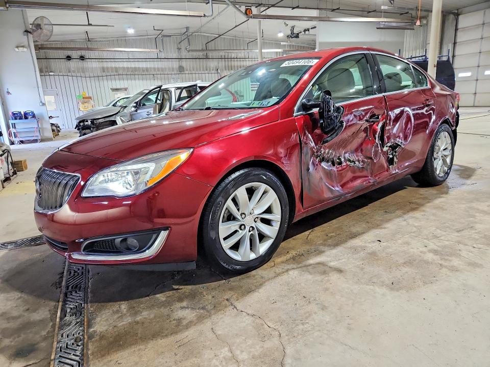 50494106 :رقم المزاد ، 2G4GT5GX0G9111973 vin ، 2016 Buick Regal مزاد بيع