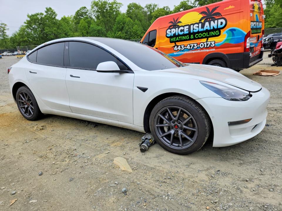 2021 Tesla Model 3 მანქანა იყიდება აუქციონზე, vin: 5YJ3E1EB4MF869741, აუქციონის ნომერი: 51802376