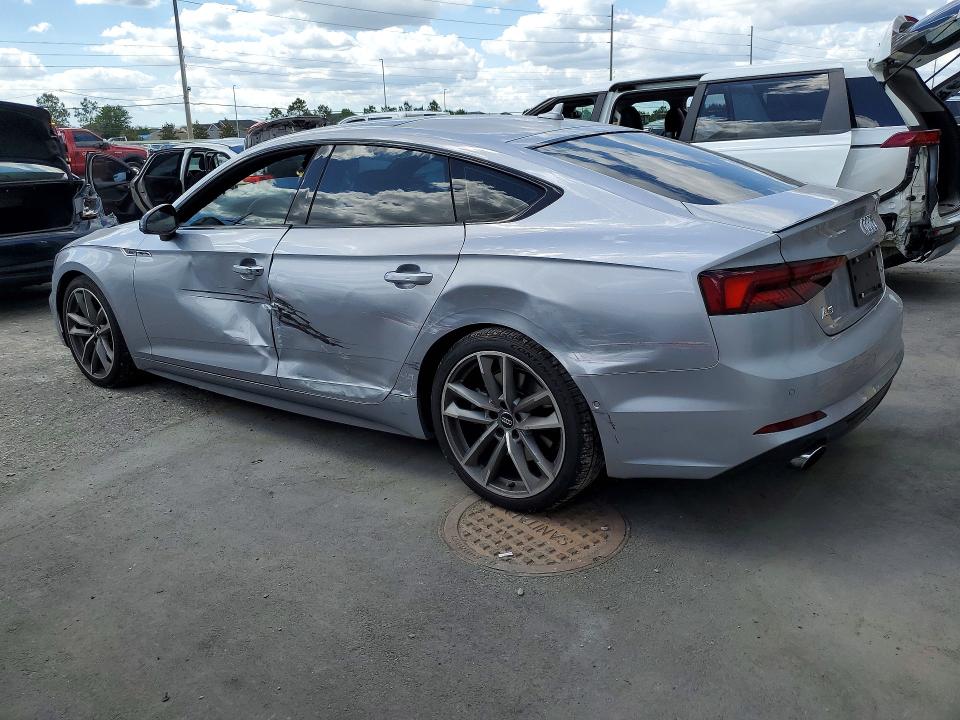 51490536 :رقم المزاد ، WAUFNCF54KA025624 vin ، 2019 Audi A5 مزاد بيع