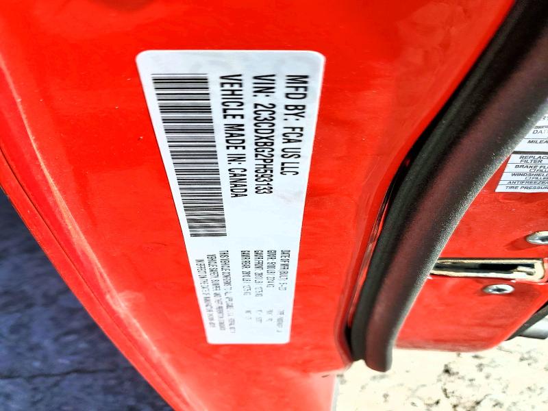 Продаж на аукціоні авто 2023 Dodge Charger, vin: 2C3CDXBG2PH593133, номер лоту: 51493556