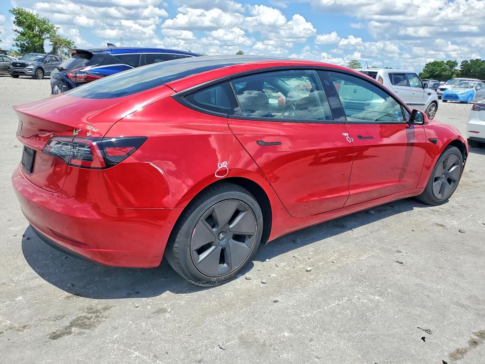 50546306 :رقم المزاد ، 5YJ3E1EA7MF955634 vin ، 2021 Tesla Model 3 مزاد بيع