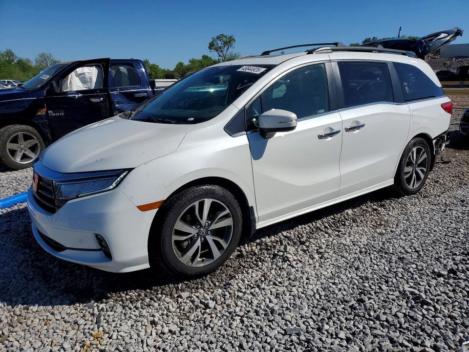 2021 Honda Odyssey მანქანა იყიდება აუქციონზე, vin: 5FNRL6H8XMB042310, აუქციონის ნომერი: 48844926