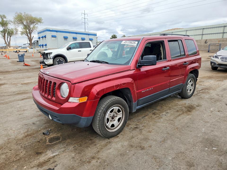 Auction sale of the 2016 Jeep Patriot, vin: 1C4NJPBA3GD536252, lot number: 49728626