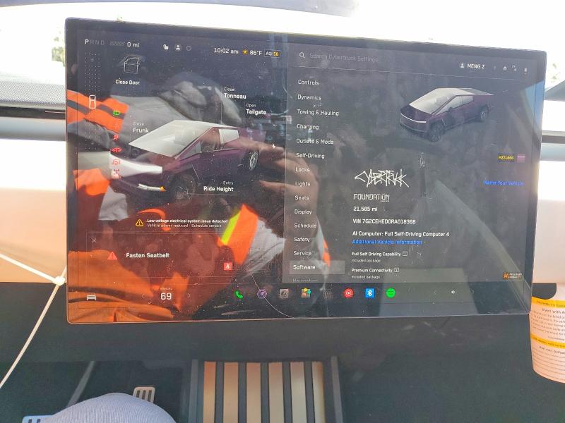 Aukcja sprzedaży 2024 Tesla Cybertruck, vin: 7G2CEHED0RA018368, numer aukcji: 52030556