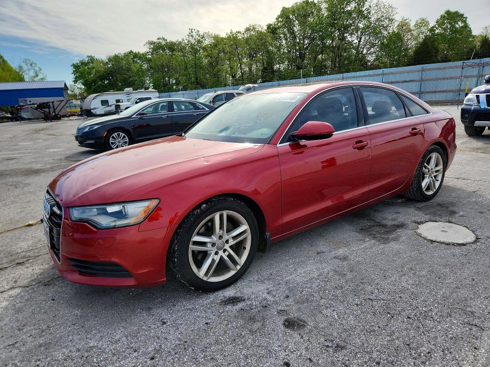 2012 Audi A6 მანქანა იყიდება აუქციონზე, vin: WAUDFAFC2CN157394, აუქციონის ნომერი: 51828146