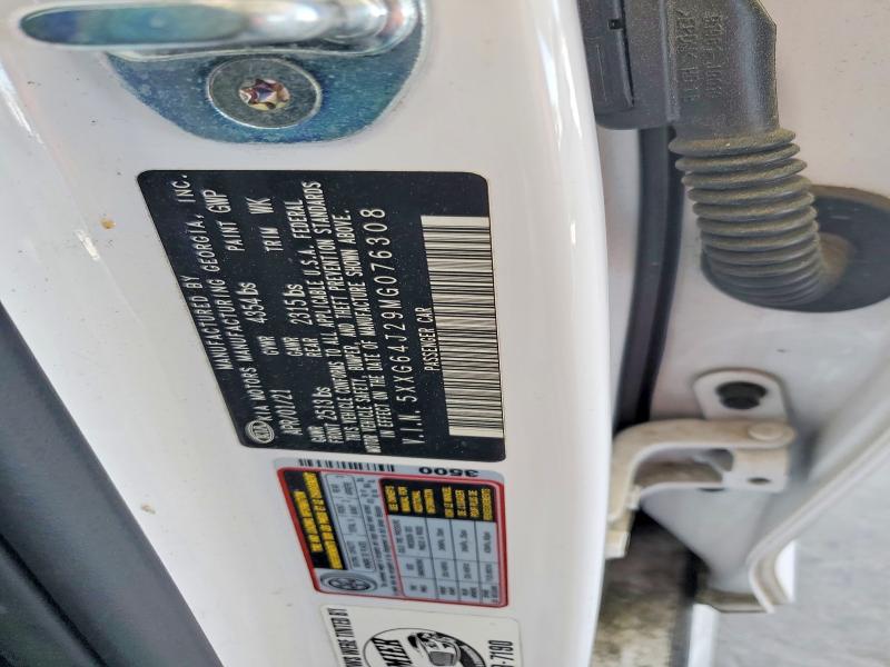 Продаж на аукціоні авто 2021 Kia K5, vin: 5XXG64J29MG076308, номер лоту: 48161076