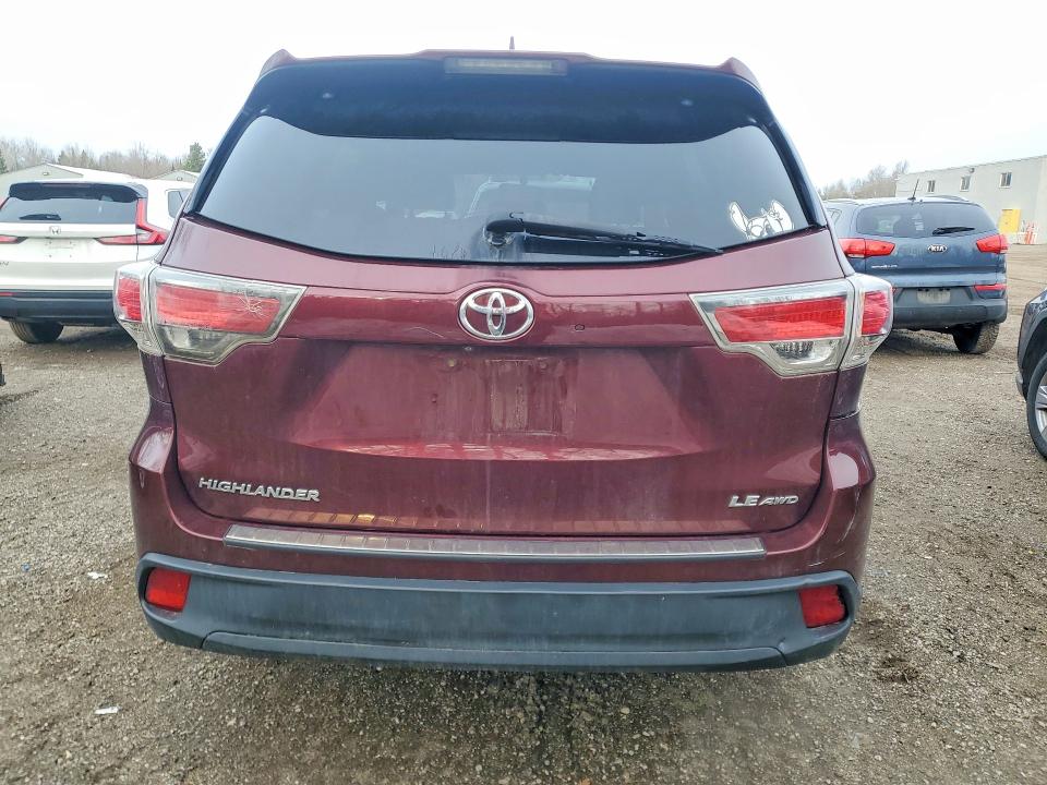 Продаж на аукціоні авто 2014 Toyota Highlander, vin: 5TDBKRFH4ES040378, номер лоту: 46276826