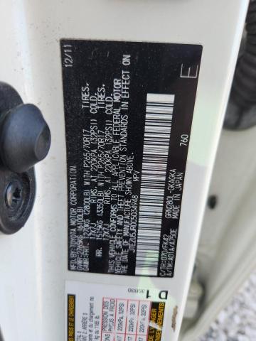 49067516 :رقم المزاد ، JTEZU5JR0C5034948 vin ، 2012 Toyota 4runner مزاد بيع