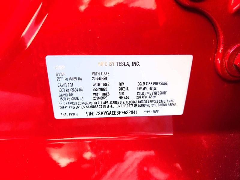 Aukcja sprzedaży 2023 Tesla Model Y, vin: 7SAYGAEE6PF632041, numer aukcji: 51494026