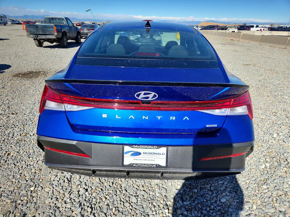 48759046 :رقم المزاد ، KMHLM4DJ1SU166451 vin ، 2025 Hyundai Elantra Hybrid مزاد بيع