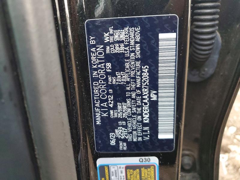 Auction sale of the 2024 Kia Seltos, vin: KNDERCAAXR7520845, lot number: 48526286