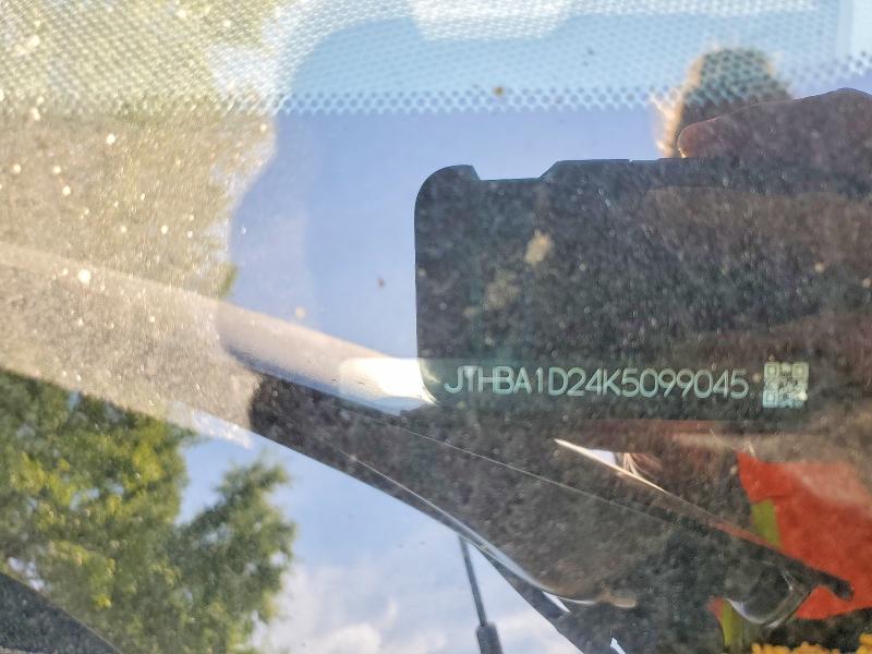 49387566 :رقم المزاد ، JTHBA1D24K5099045 vin ، 2019 Lexus Is مزاد بيع