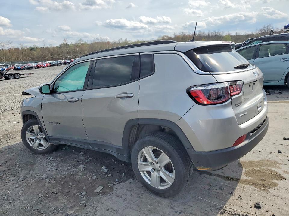 2022 Jeep Compass მანქანა იყიდება აუქციონზე, vin: 3C4NJDBB9NT143788, აუქციონის ნომერი: 50107746