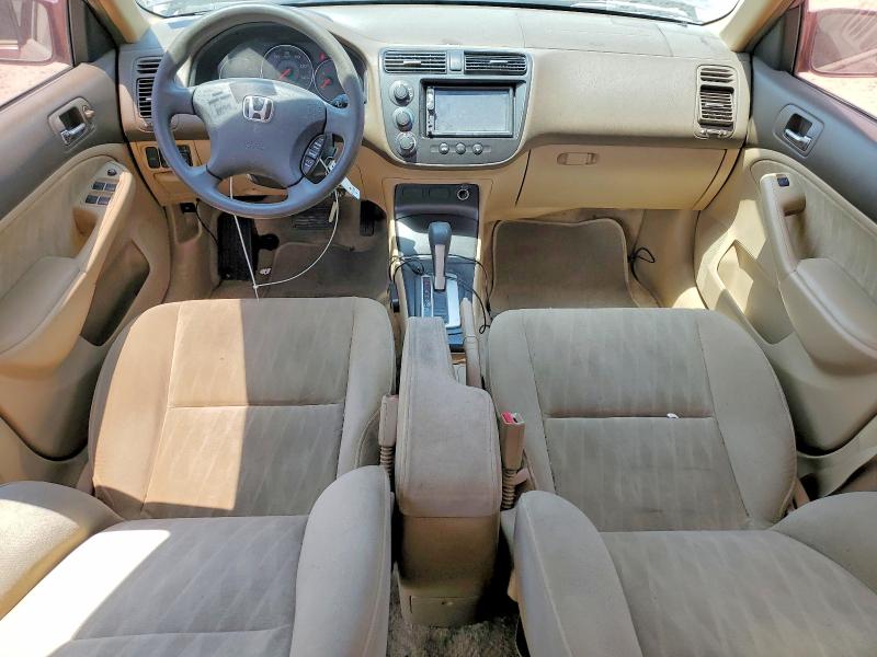 2004 Honda Civic მანქანა იყიდება აუქციონზე, vin: 2HGES267X4H511671, აუქციონის ნომერი: 50563536