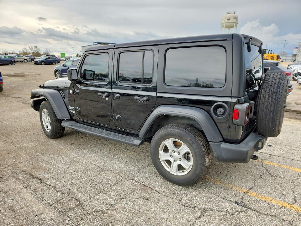 49146726 :رقم المزاد ، 1C4HJXDNXLW300743 vin ، 2020 Jeep Wrangler Unlimited مزاد بيع