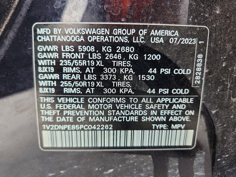Aukcja sprzedaży 2023 Volkswagen Id.4, vin: 1V2DNPE85PC042262, numer aukcji: 50222576