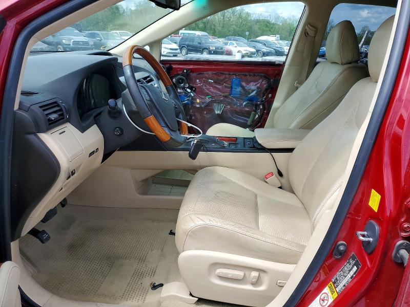 48510156 :رقم المزاد ، 2T2ZK1BA2AC038751 vin ، 2010 Lexus Rx 350 مزاد بيع