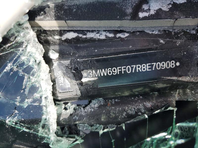 79936265 :رقم المزاد ، 3MW69FF07R8E70908 vin ، 2024 Bmw 330i مزاد بيع