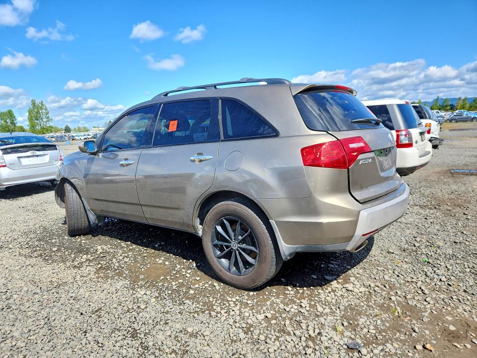 49857866 :رقم المزاد ، 2HNYD28299H000526 vin ، 2009 Acura Mdx مزاد بيع