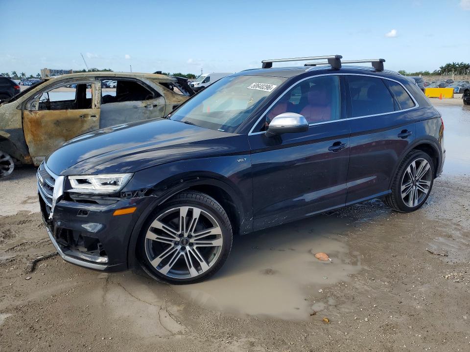 2018 Audi Sq5 მანქანა იყიდება აუქციონზე, vin: WA1A4AFY6J2221212, აუქციონის ნომერი: 50648296