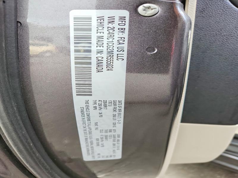 Продажа на аукционе авто 2021 Chrysler Voyager, vin: 2C4RC1CG2MR555024, номер лота: 48718126