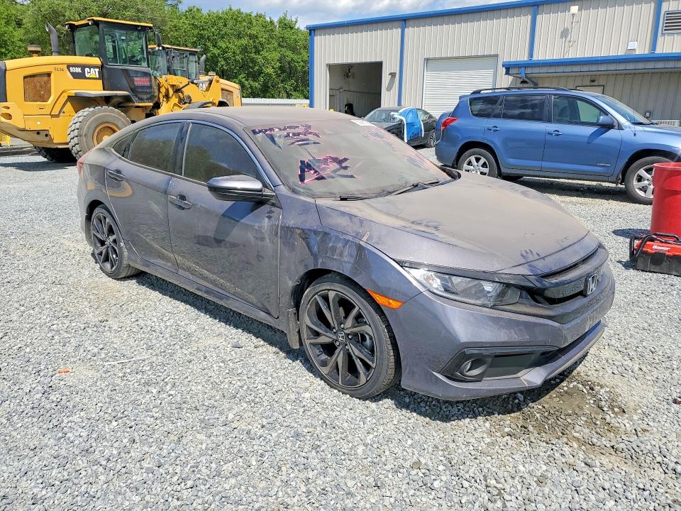 2019 Honda Civic მანქანა იყიდება აუქციონზე, vin: 2HGFC2F83KH513947, აუქციონის ნომერი: 50861256