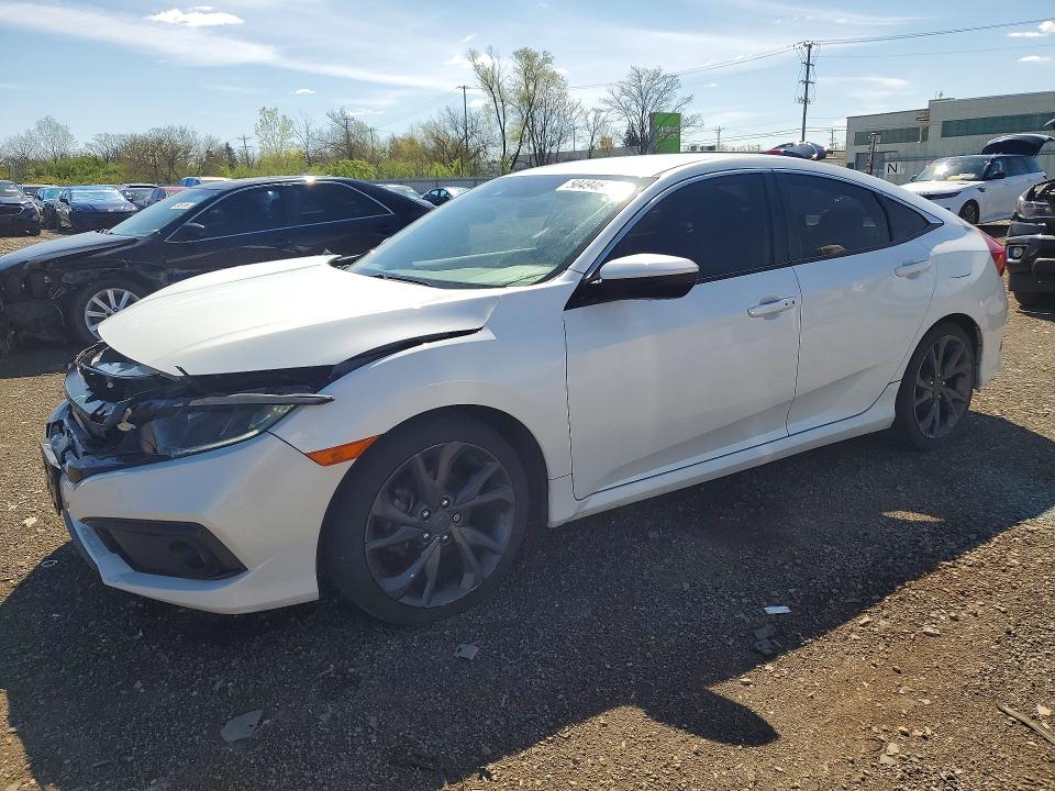 Продаж на аукціоні авто 2020 Honda Civic, vin: 19XFC2F8XLE029947, номер лоту: 50494616