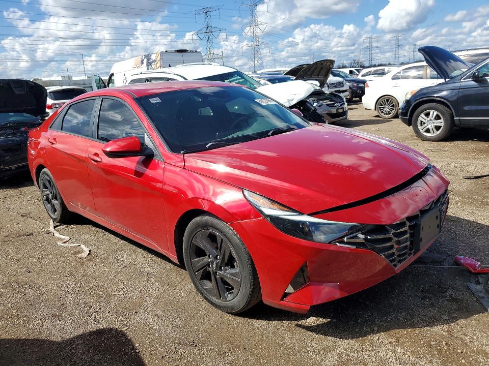 2021 Hyundai Elantra მანქანა იყიდება აუქციონზე, vin: 5NPLS4AG9MH007094, აუქციონის ნომერი: 50131086