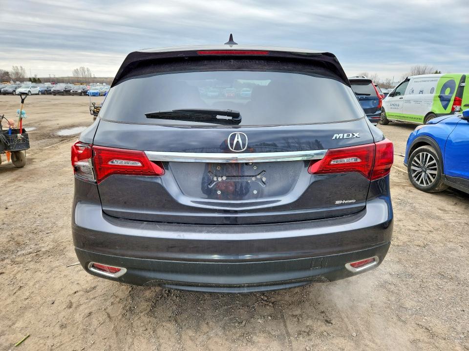 2014 Acura Mdx მანქანა იყიდება აუქციონზე, vin: 5FRYD4H65EB503151, აუქციონის ნომერი: 47877336