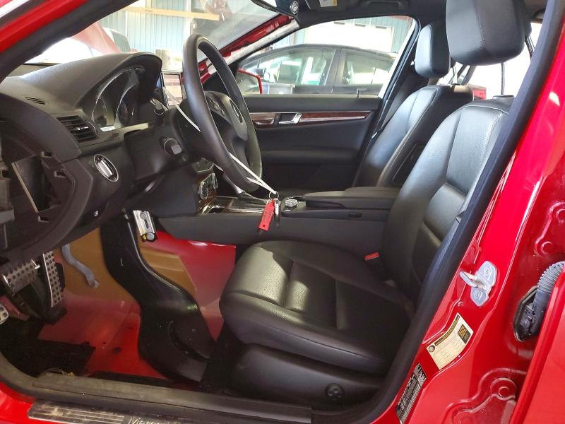 50528346 :رقم المزاد ، WDDGF8BBXBR144170 vin ، 2011 Mercedes-benz C مزاد بيع