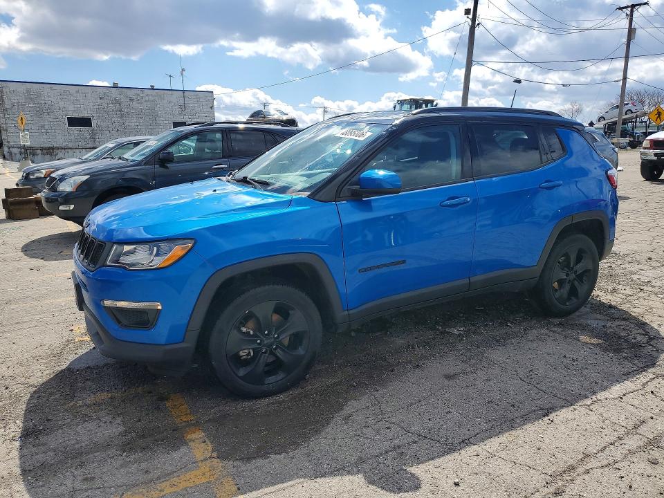 Aukcja sprzedaży 2021 Jeep Compass, vin: 3C4NJDBB6MT506191, numer aukcji: 48095806